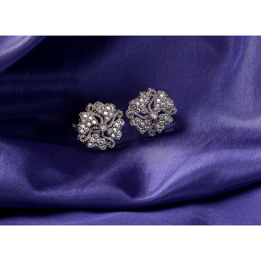 pure silver earrings design