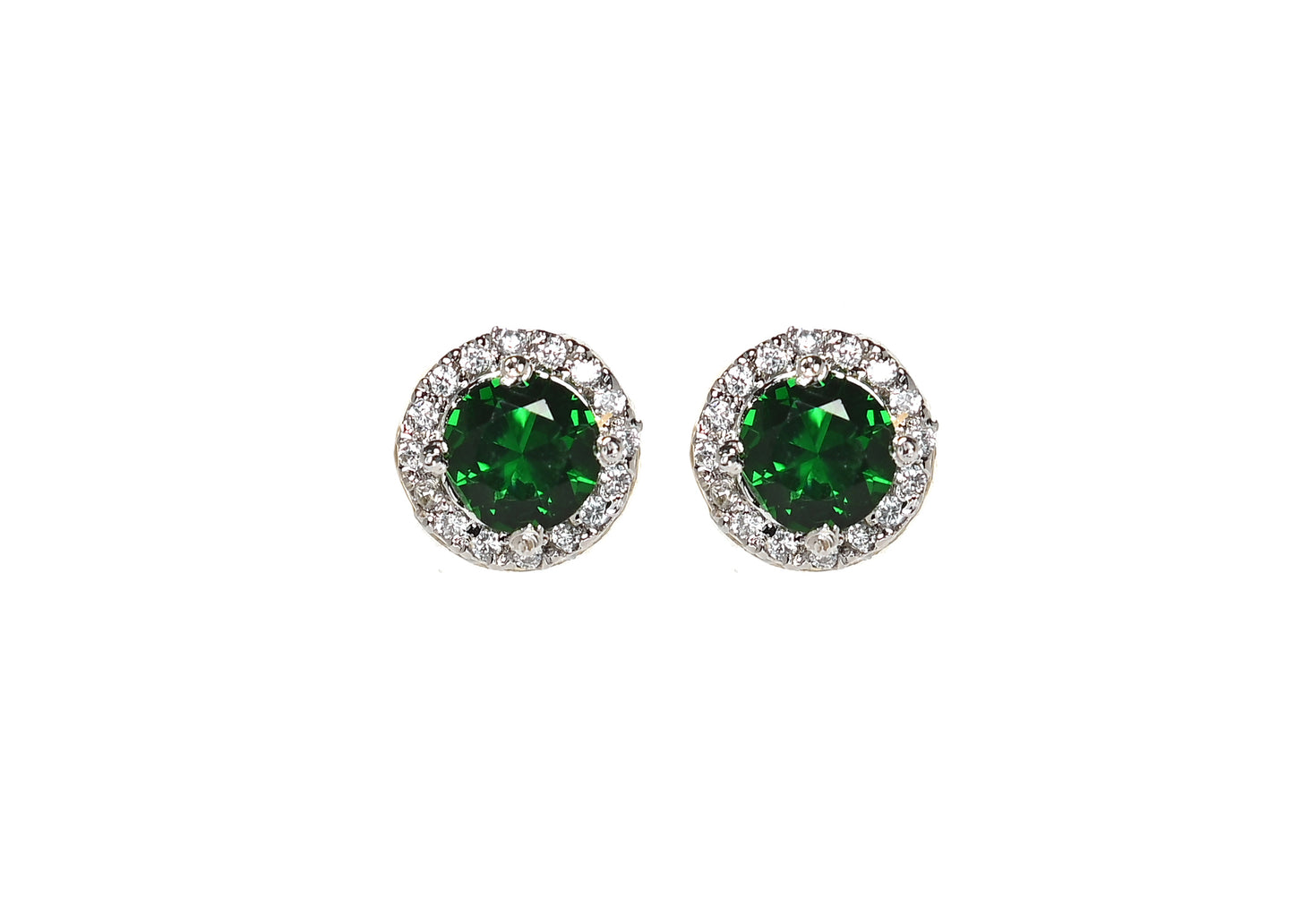 Allure Green Stud (925 Sterling Silver)