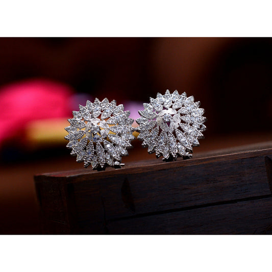 Bold Pointy Star  earrings design with 3D Center