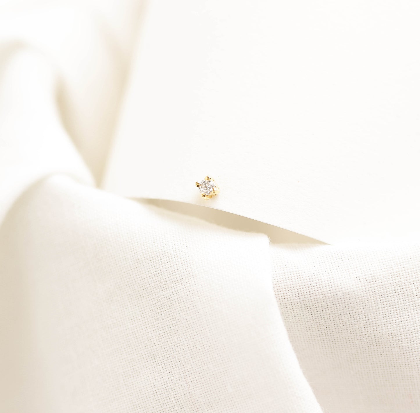 The Classic Nose Pin (Gold Plated 925 Sterling Silver)