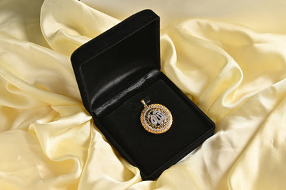 The Divine Allah Name Locket (Gold Plated 925 Sterling Silver)
