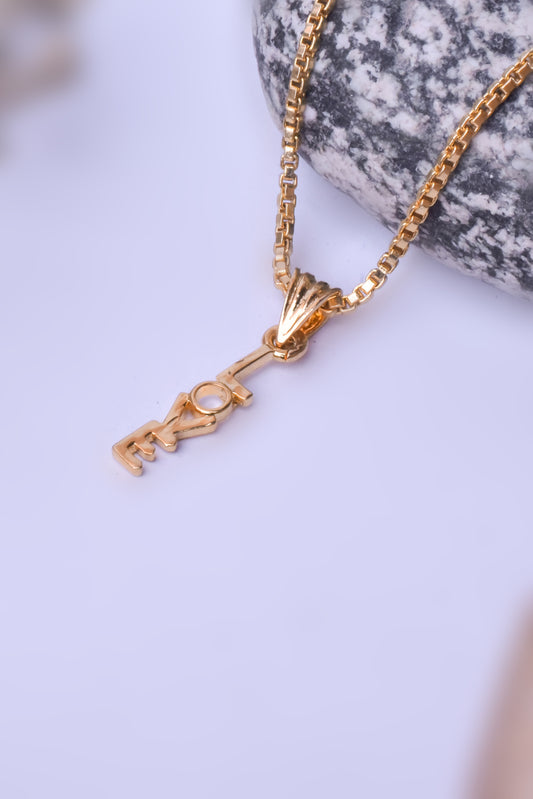 The Love Pendant (Gold Plated 925 Sterling Silver)