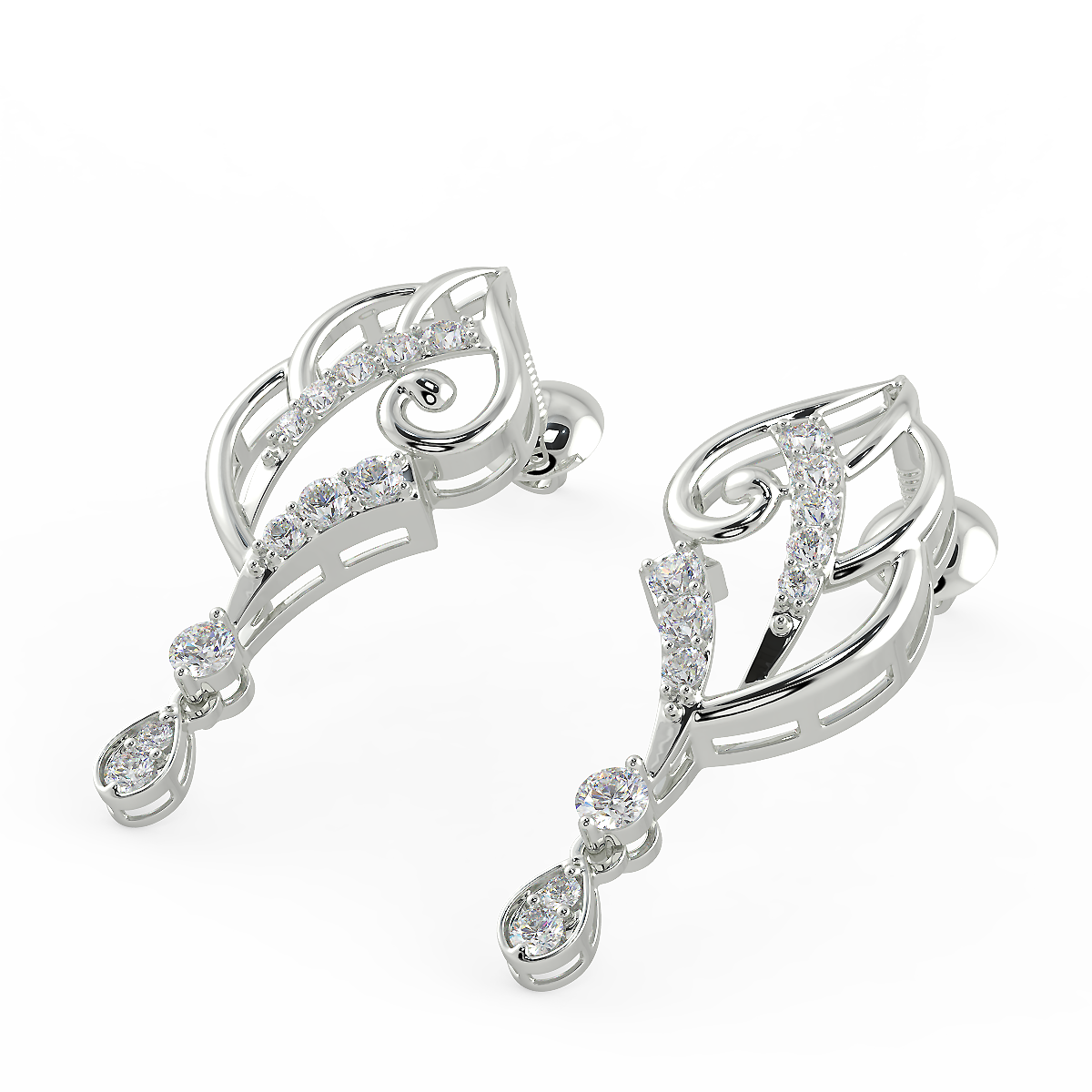 The Anemone Earing (925 Sterling Silver)