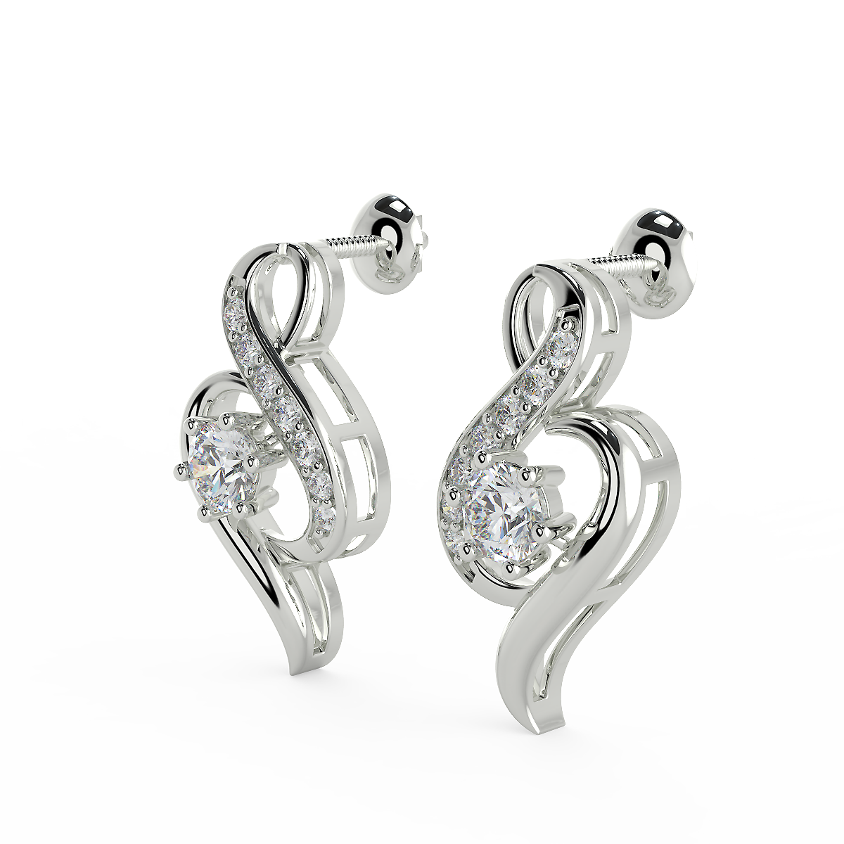 The Tulipa Earring (925 Sterling Silver)