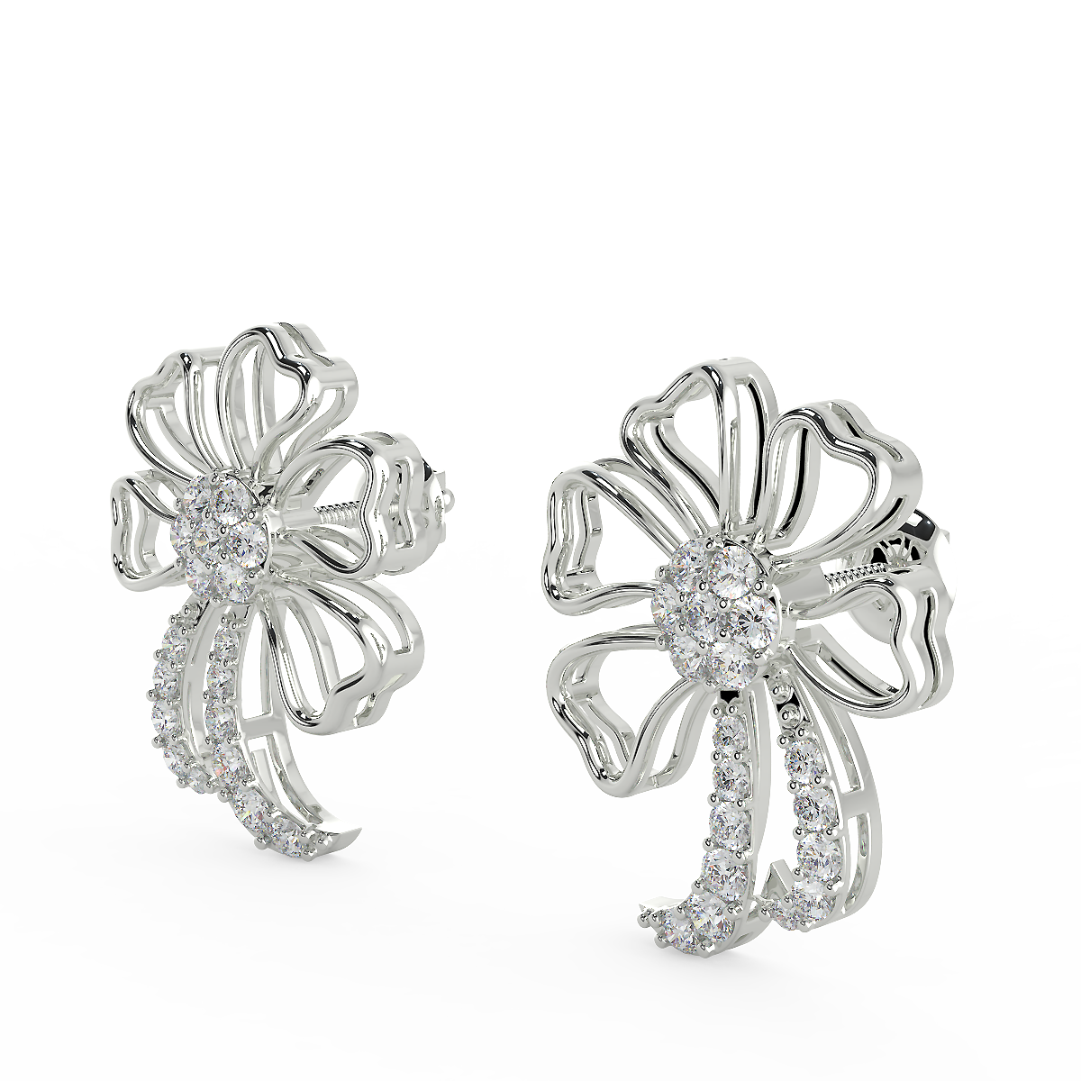The Iris Earing (925 Sterling Silver)