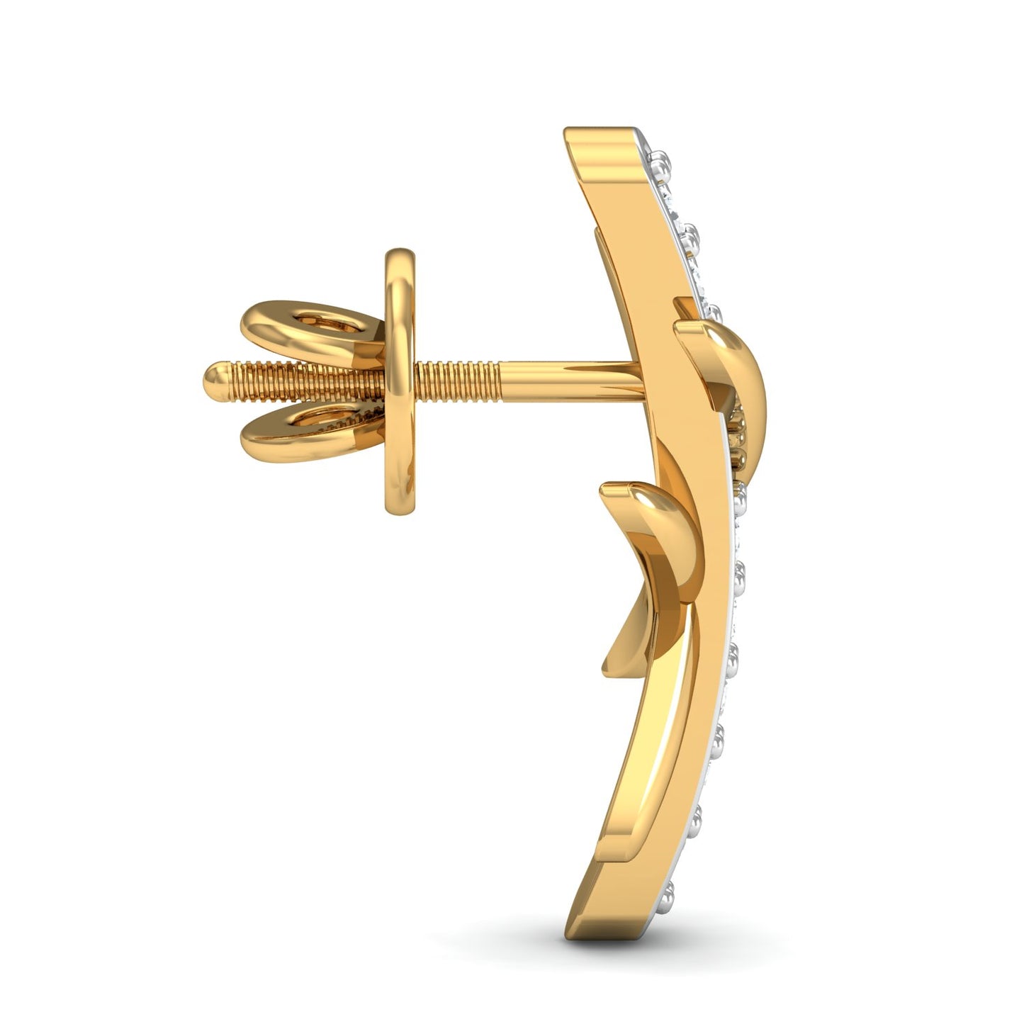 Majestic- crisscross earrings (Gold Plated 925 Sterling Silver)