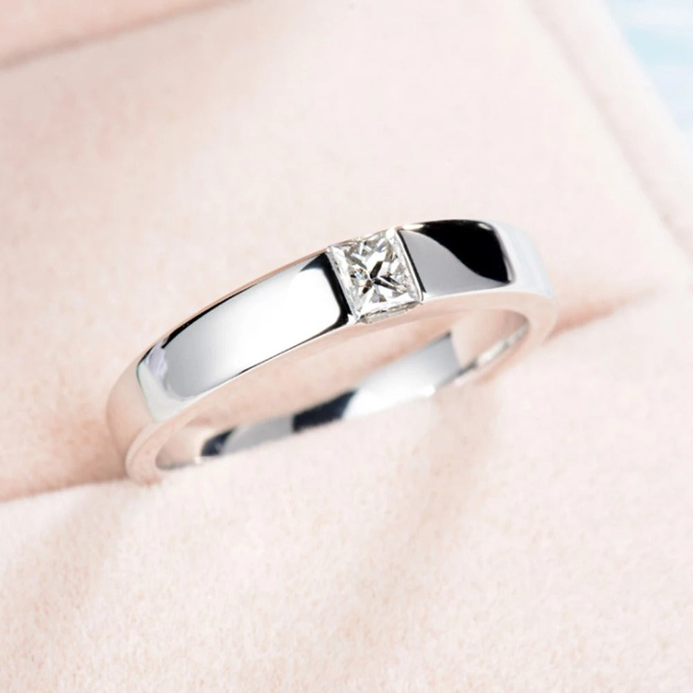 Six Claw men and women couple adjustable rings (Artificial Silver Plated)