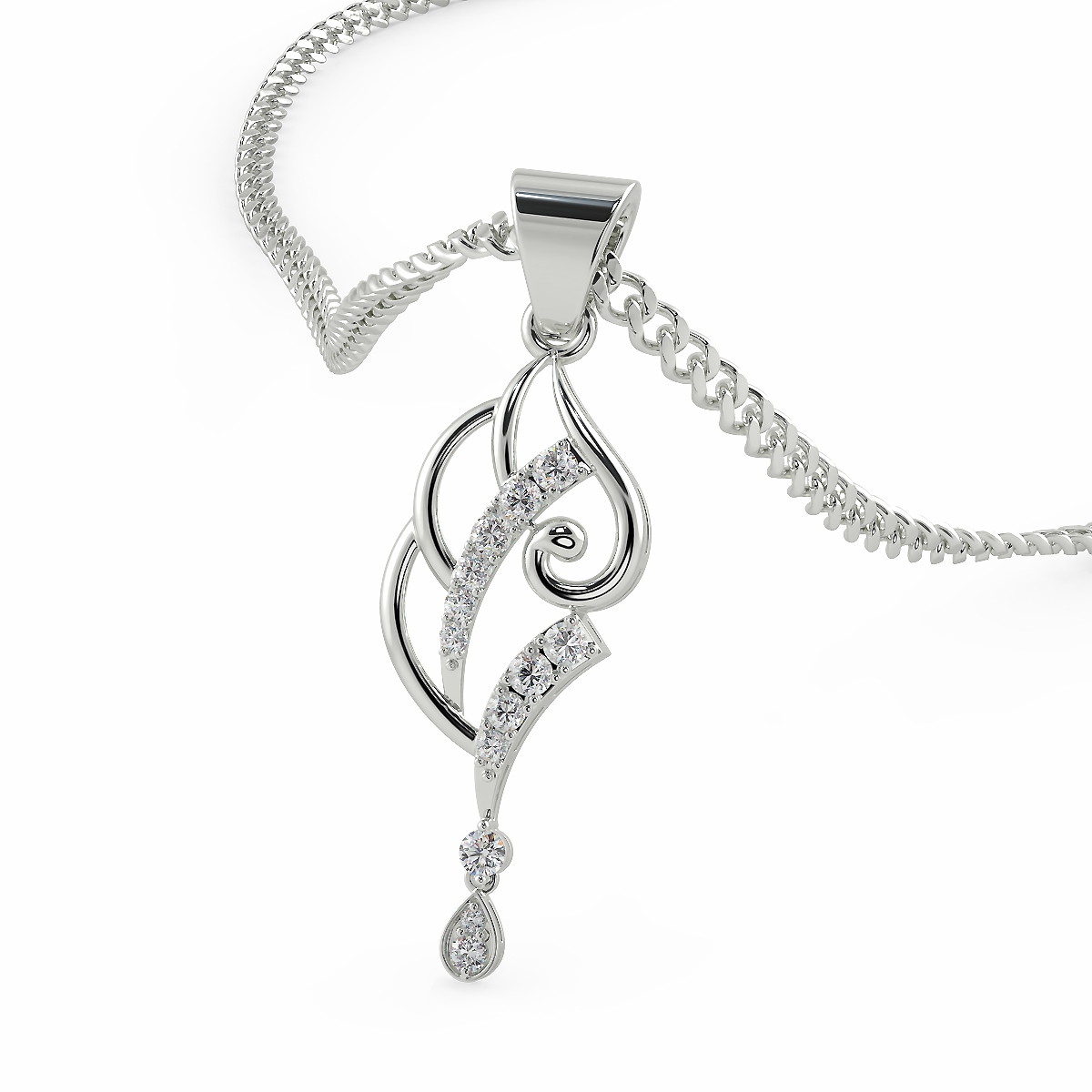 The Anemone Pendant (925 Sterling Silver)
