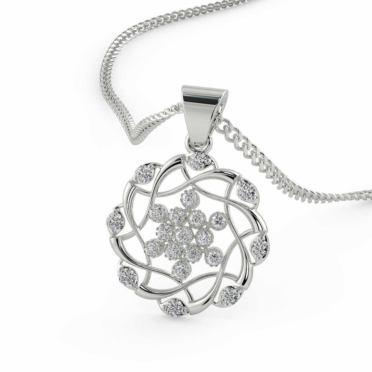 The Aster Pendant (925 Sterling Silver)