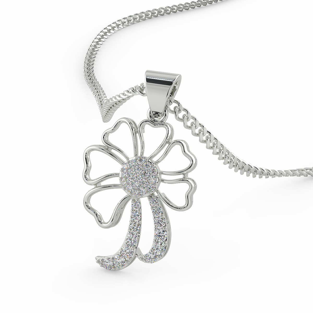 The Iris Pendant (925 Sterling Silver)