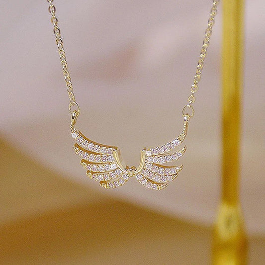 Wing Pendant (Artificial Gold Plated)