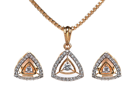 Jewish Golden Set (Gold Plated 925 Sterling Silver)