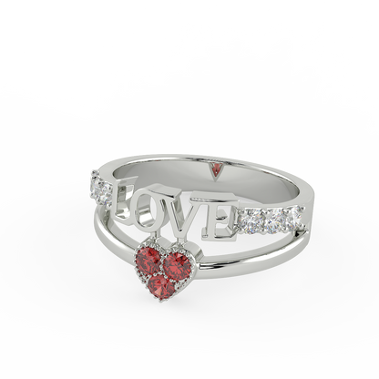 The Love Ring (925 Sterling Silver)
