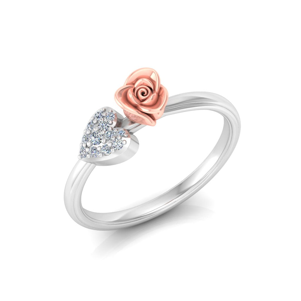 Hearty roses (925 Sterling Silver)