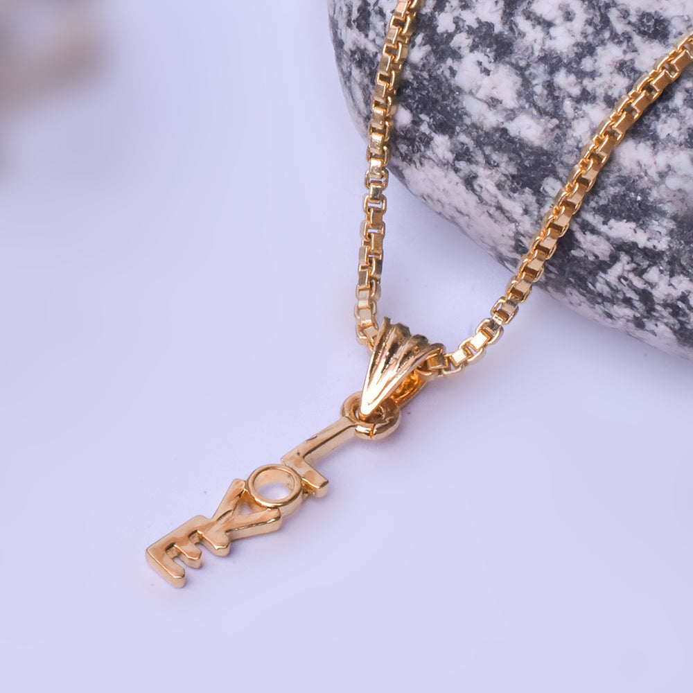 The Love Pendant (Gold Plated 925 Sterling Silver)