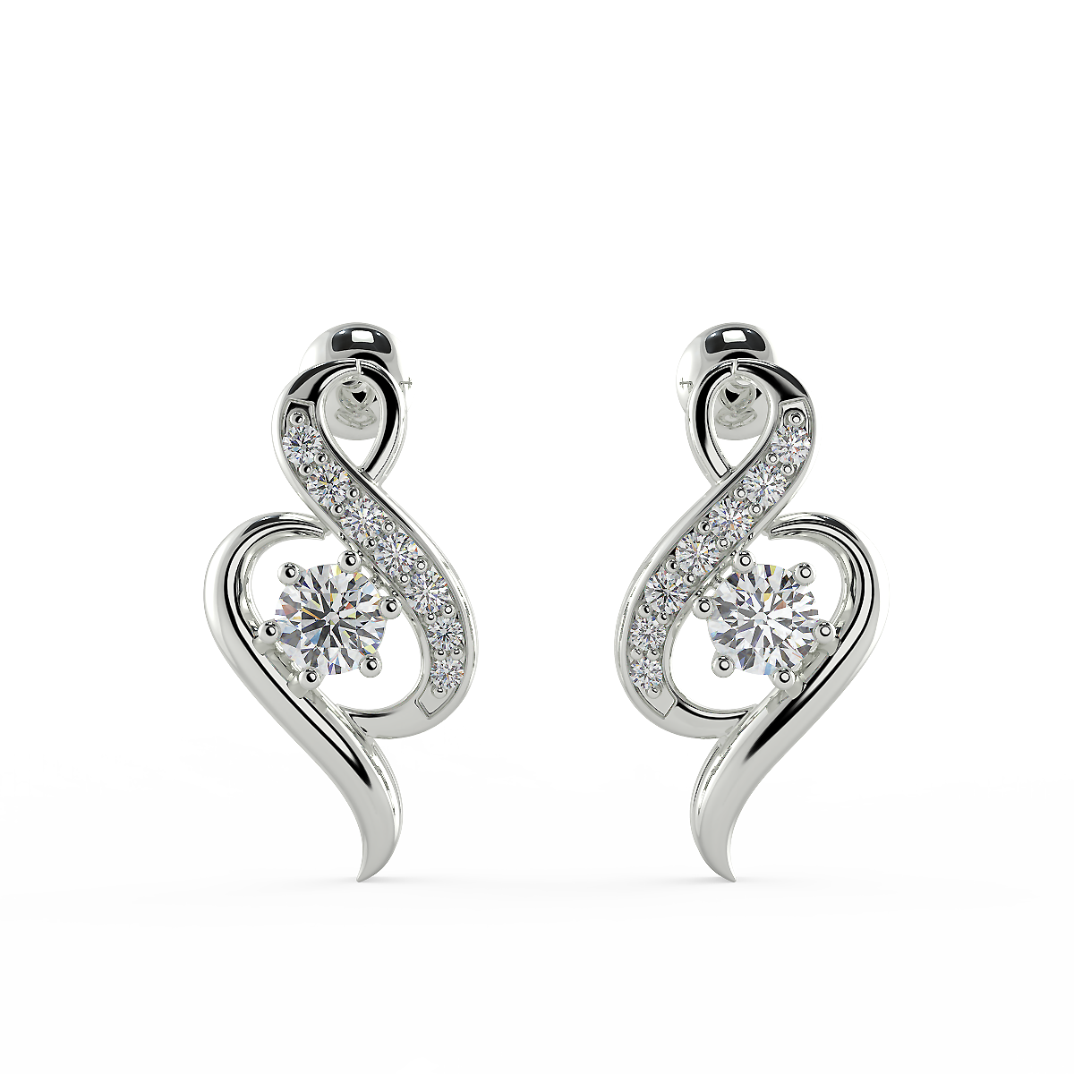 The Tulipa Earring (925 Sterling Silver)