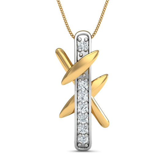 Diva Stick Pendant (Gold Plated 925 Sterling Silver)