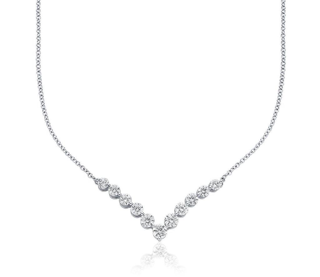 Natural Trio Pendant with Silver Chain (925 Sterling Silver)