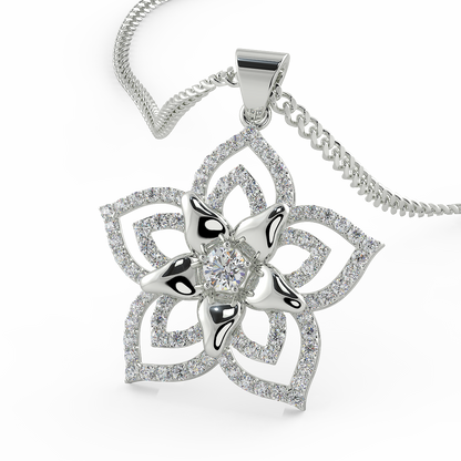 The Daffodil Pendant (925 Sterling Silver)