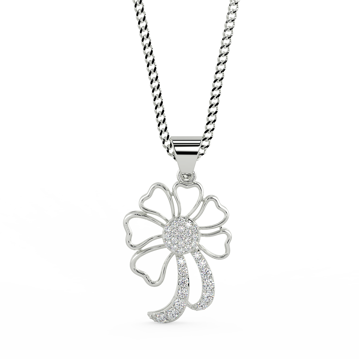 The Iris Pendant (925 Sterling Silver)